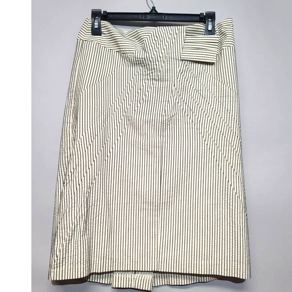 Anthropologie Dresses & Skirts - Anthro Eva Franco First Light Striped Pencil Skirt Size 10